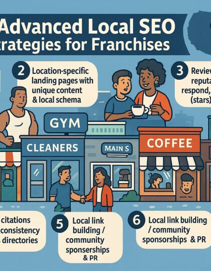 SEO services for franchises